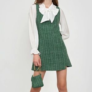 J.ING Aleksandra Spring Green Mini Dress